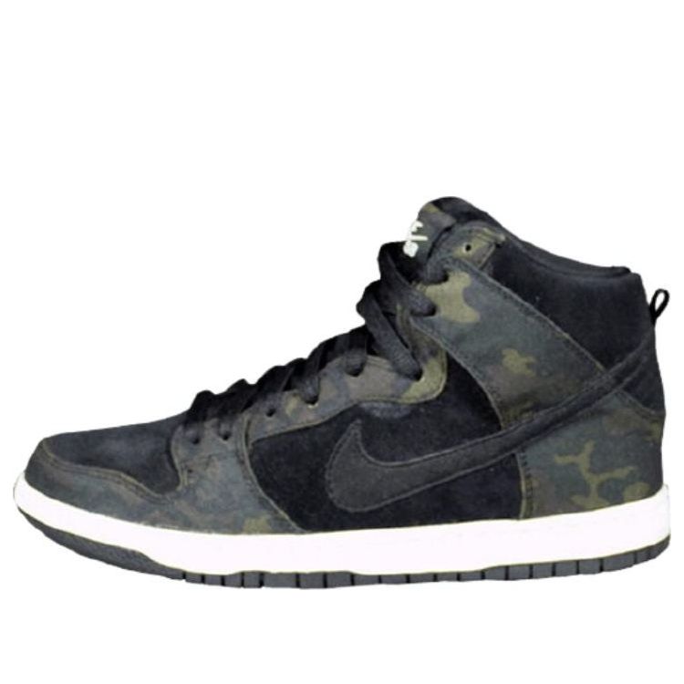 Nike Dunk High Pro SB 'Iguana Camo'  305050-205 Signature Shoe